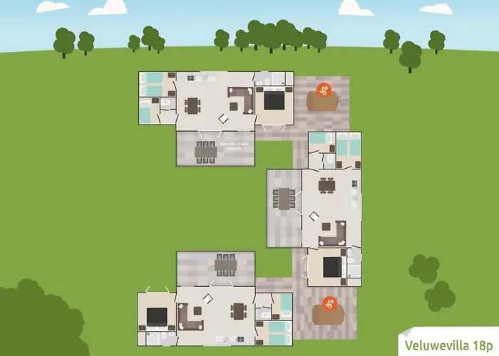 18 Persoons Veluwe Apartament Voorthuizen